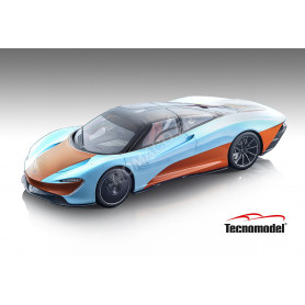 MCLAREN SPEEDTAIL 2020 BLEU/ORANGE
