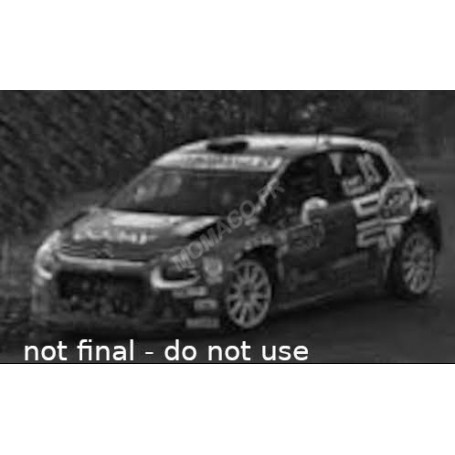 CITROEN C3 RALLY 2 23 ROSSEL/BOULLOUD WRC RALLYE MONTE CARLO 2022