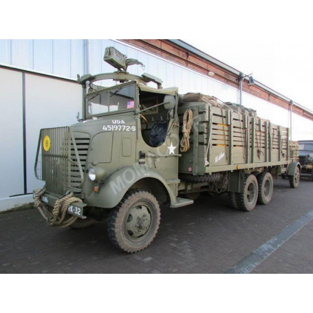 GMC AFKWX 353 1944 "US ARMY" OUVERT AVEC TOURELEAU ET MITRAILLEUSE
