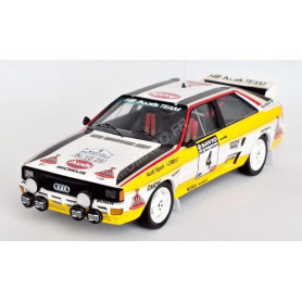AUDI QUATTRO 4 HANNU MIKKOLA/ARNE HERTZ RALLYE NOUVELLE-ZELANDE 1984