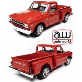 CHEVROLET C10 PICK-UP STEP SIDE 1968 ROUGE