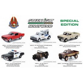 COFFRET 6 SERIES D'HOLLYWOOD - SPECIAL EDITION "FALL GUY STUNTMAN ASSOCIATION" - SERIE 1