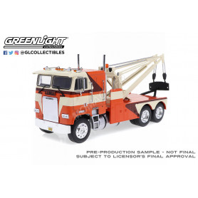 FREIGHTLINER "FLA 9664" 1984 ORANGE/BLANC/MARRON