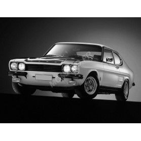 FORD CAPRI MKI RS2600 1973 BLANC/BLEU