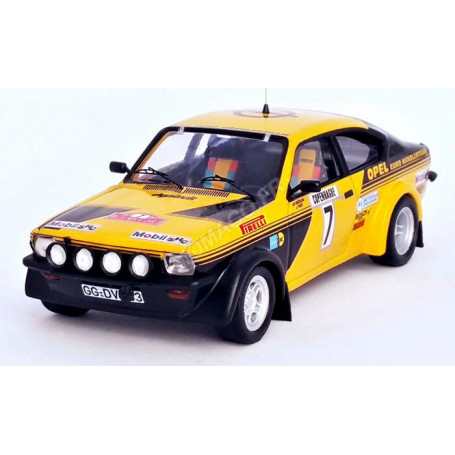 OPEL KADETT GT/E 7 JEAN-PIERRE NICOLAS/JEAN TODT RALLYE MONTE CARLO 1977