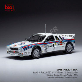 LANCIA RALLY 037 1 RÖHRL/GEISTDÖRFER EQUIPE MARTINI RALLYE MONTE CARLO 1983