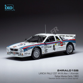 LANCIA RALLY 037 4 ALEN/KIVIMAKI EQUIPE MARTINI RALLYE MONTE CARLO 1983