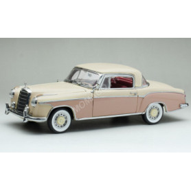 MERCEDES-BENZ 220SE COUPE (W128) 1958 BLANC/ROSE CLAIR