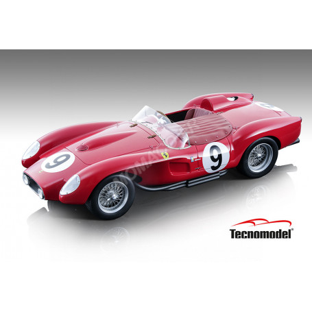 FERRARI 250 TR CHASSIS 0704 9 GENDEBIEN/TRINTIGNANT ECURIE FERRARI 24 HEURES DU MANS 1957