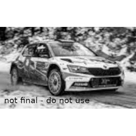 SKODA FABIA RALLY 2 EVO 22 GRYAZIN/ALEKSANDROV WRC RALLYE MONTE CARLO 2022