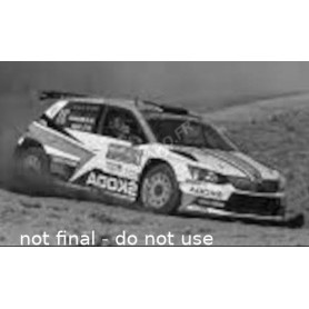 SKODA FABIA RALLY 2 EVO 30 LOIX/TSJOEN WRC RALLYE MONTE CARLO 2022