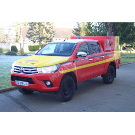 TOYOTA HI-LUX DOUBLE CABINE VLTT SECURITE CIVILE CYNOTECHNICIEN ET TELEPILOTE - prestashop