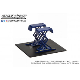 PLATE-FORME ELEVATRICE BLEUE