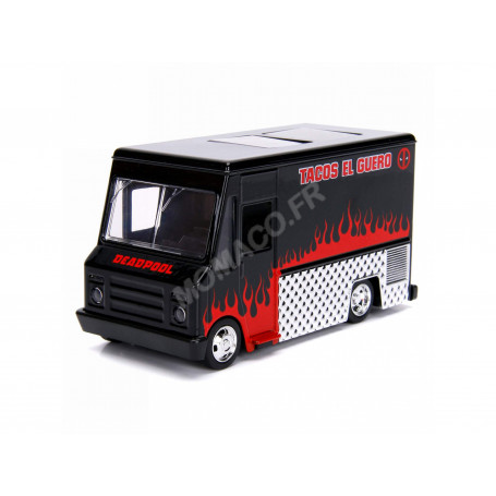 CAMION TACOS EL GUERO "DEADPOOL" NOIR/ROUGE