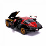 CHEVROLET CORVETTE 1966 "BLACK WIDOW" AVEC FIGURINE BLACK WIDOW