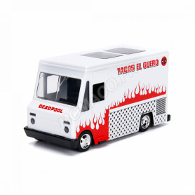 CAMION TACOS EL GUERO "DEADPOOL" BLANC/ROUGE