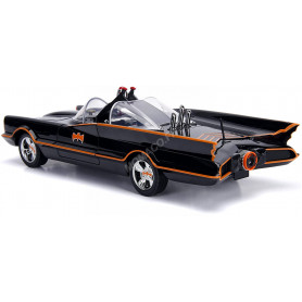 BATMOBILE 1966 AVEC FIGURINES BATMAN ET ROBIN