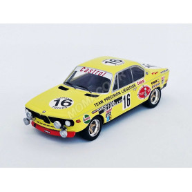 BMW 2800 CS 16 JEAN XHENCEVAL/HUGHES DE FIERLANT 24 H SPA FRANCORCHAMPS 1972