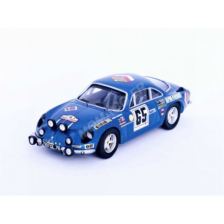 RENAULT ALPINE A110 65 PIERRE ORSINI/JEAN-BAPTISTE CANONICI TOUR DE CORSE 1969