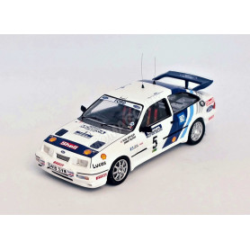 FORD SIERRA RS COSWORTH 5 JIMMY MCRAE/ROB ARTHUR RALLYE DE NOUVELLE ZELANDE 1989