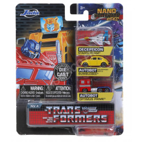 SET DE 3 VOITURES NANO "TRANSFORMERS" SERIE NV-4
