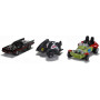 SET DE 3 VOITURES NANO "CLASSIC BATMAN TV SERIES" SERIE NV-14