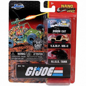 SET DE 3 VOITURES NANO "GI JOE" SERIES NV-18