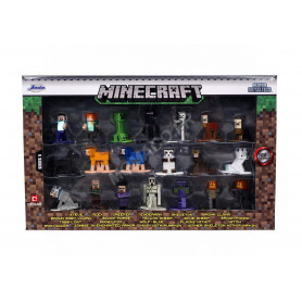 20 FIGURINES NANO-METALFIGS "MINECRAFT" - COFFRET N°5