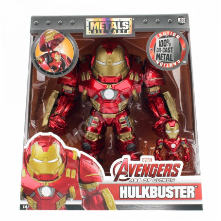 FIGURINE METALFIGS "MARVEL - AVENGERS L'ERE D'ULTRON - IRON MAN & ARMURE HULKBUSTER"