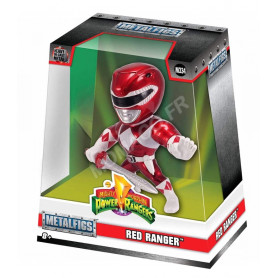 FIGURINE METALFIGS "POWER RANGERS - MIGHTY MORPIN - RANGER ROUGE (CANDY)"