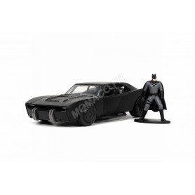 BATMOBILE 2022 "THE BATMAN" AVEC FIGURINE BATMAN