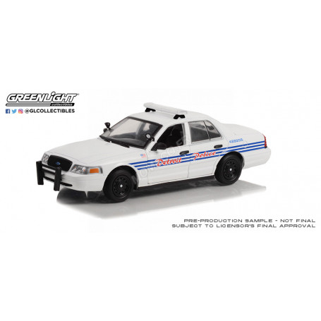 FORD CROWN VICTORIA POLICE INTERCEPTOR 2008 "DETROIT POLICE - MICHIGAN"