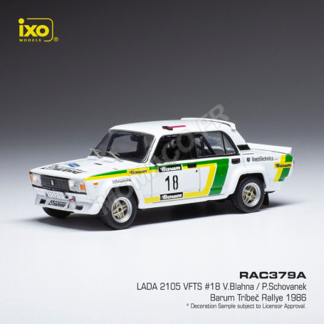 LADA 2105 VFTS 18 BLAHNA/SCHOVANEK RALLYE BARUM 1986 (EPUISE)