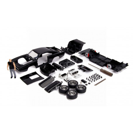 DODGE CHARGER (STREET) 1970 "FAST AND FURIOUS" AVEC FIGURINE DOM (METAL KIT)