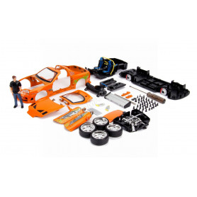 TOYOTA SUPRA 1995 "FAST AND FURIOUS" AVEC FIGURINE BRIAN (METAL KIT)