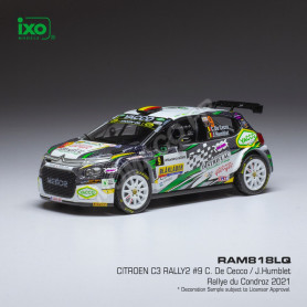 CITROEN C3 RALLY 2 9 DE CECCO/HUMBLET RALLYE CONDROZ-HUY 2021