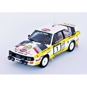 AUDI SPORT QUATTRO 1 HANNU MIKKOLA/ARNE HERTZ RALLYE 1000 LAKES 1984