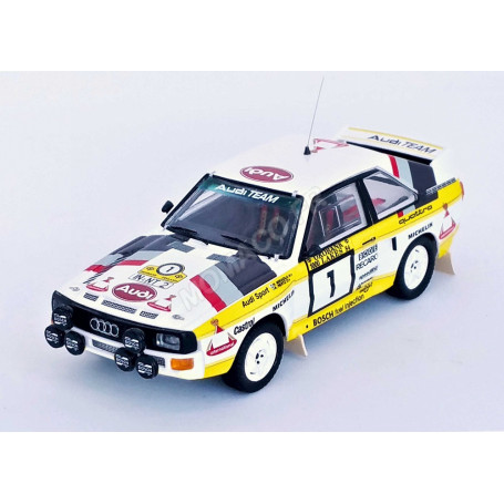 AUDI SPORT QUATTRO 1 HANNU MIKKOLA/ARNE HERTZ RALLYE 1000 LAKES 1984