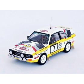 AUDI SPORT QUATTRO 7 MICHELE MOUTON/FABRIZIA PONS RALLYE 1000 LAKES 1984