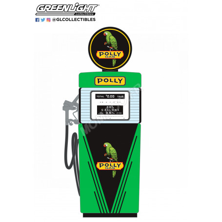 POMPE A ESSENCE WAYNE 505 1951 "POLLY GAS"