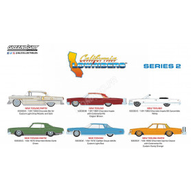 COFFRET 6 CALIFORNIA LOWRIDERS - SERIES 2