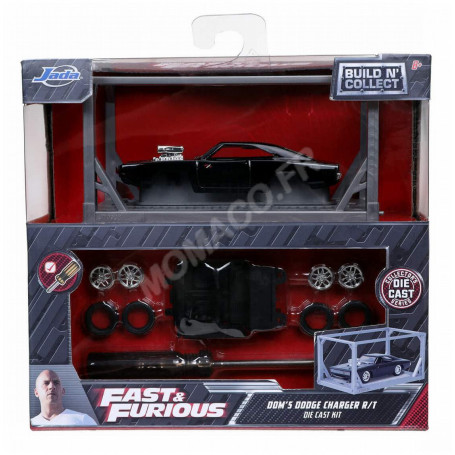 BUILD N COLLECT : DODGE CHARGER R/T 1970 "FAST AND FURIOUS 7 (2015) - DOM"