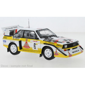 AUDI SPORT QUATTRO S1 6 MIKKOLA/HERTZ RALLYE WM MONTE CARLO 1986