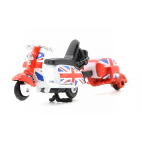 SCOOTER AVEC REMORQUE UNION JACK