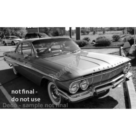 CHEVROLET IMPALA SPORT COUPE 1961 TURQUOISE METALLISE