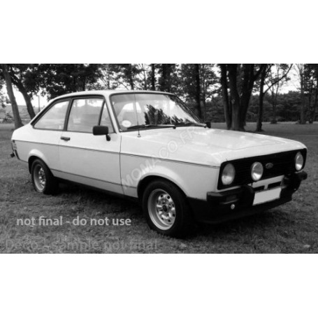 FORD ESCORT MKII 1600 SPORT RHD 1975 JAUNE