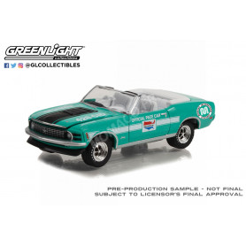 FORD MUSTANG MACH 1 428 COBRA JET OUVERT 1970 "MICHIGAN INTERNATIONAL RACEWAY OFFICIAL PACE CAR"