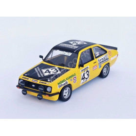 FORD ESCORT MK2 RS2000 43 HERBERT KUMMLE/KARL MAUER/MARIO KETTERER 24H SPA 1980