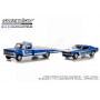 FORD F-350 1969 AVEC RAMPE ET FORD MUSTANG 1969 "FORD DRAG TEAM"