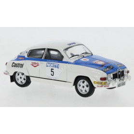 SAAB 96 V4 5 LAMPINEN/MARKKANEN RALLYE DES 1000 LACS 1976